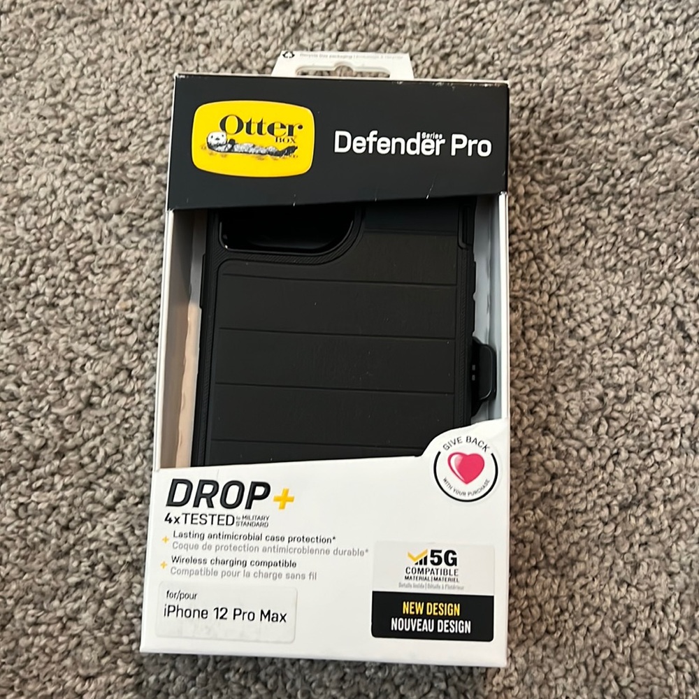 iPhone 12 Pro Max defender pro otter box case